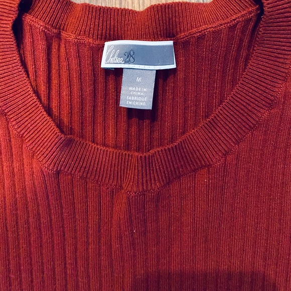 CHELSEA 28 Ribbed Bell Sleeve Sweater - Picture 8 of 9